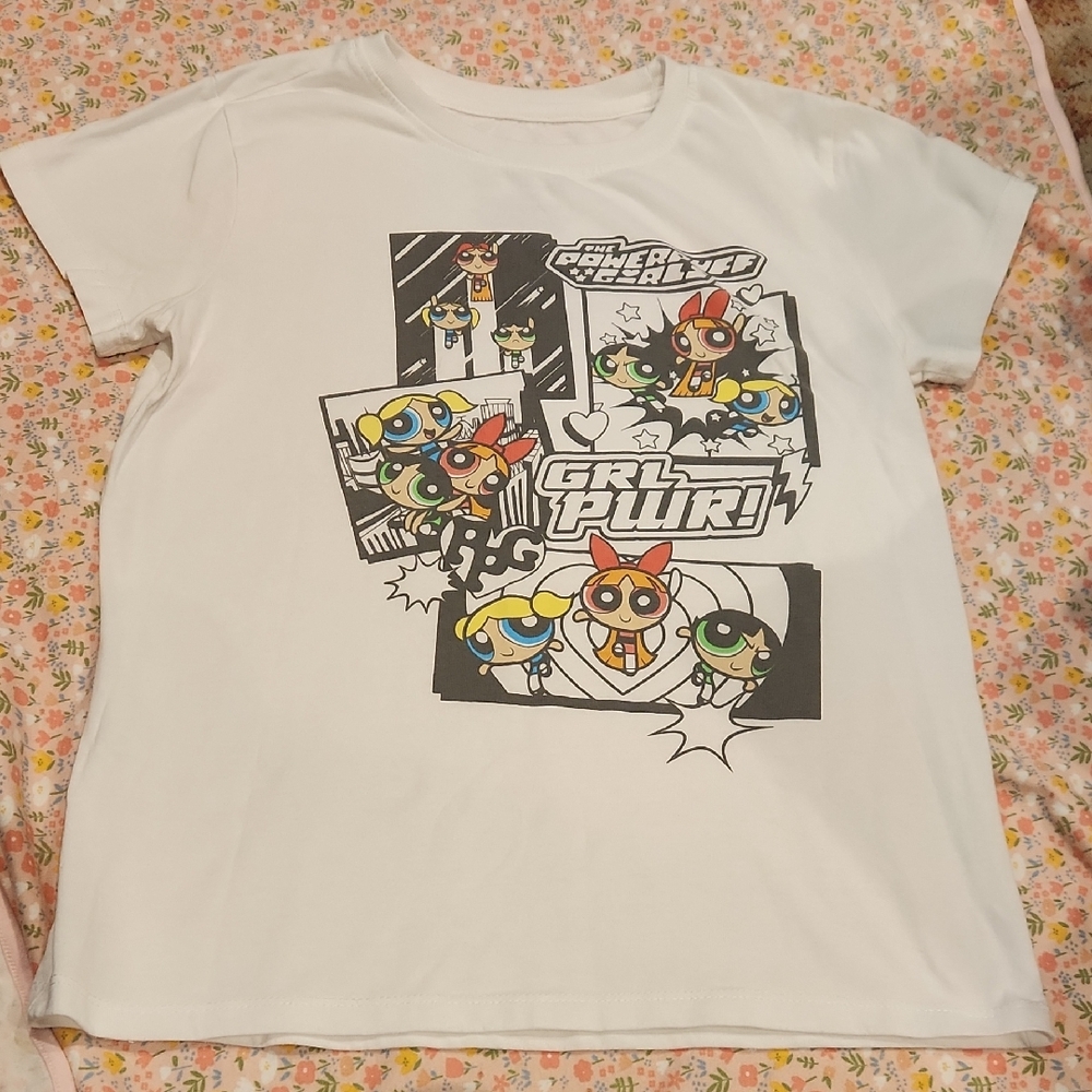 The Powerpuff Girls 16 XL Htf Short Sleeved Short Tee